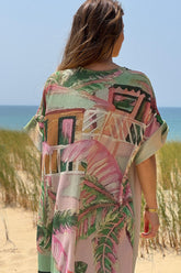 Glitter Knit Sun Caftan
